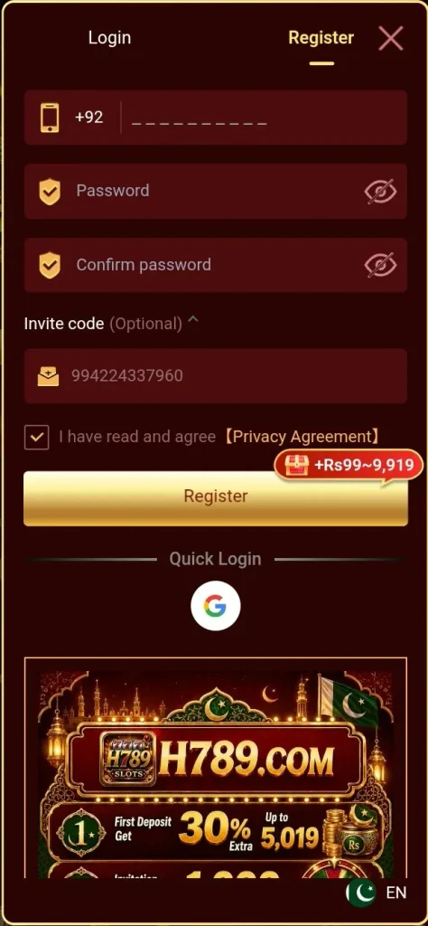 H789 Game